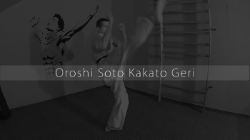 Kyokushin Academy Oroshi Soto Kakato Geri
