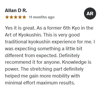 Kyokushin Online Academy - rewiews
