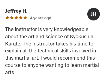 Kyokushin Online Academy - rewiews